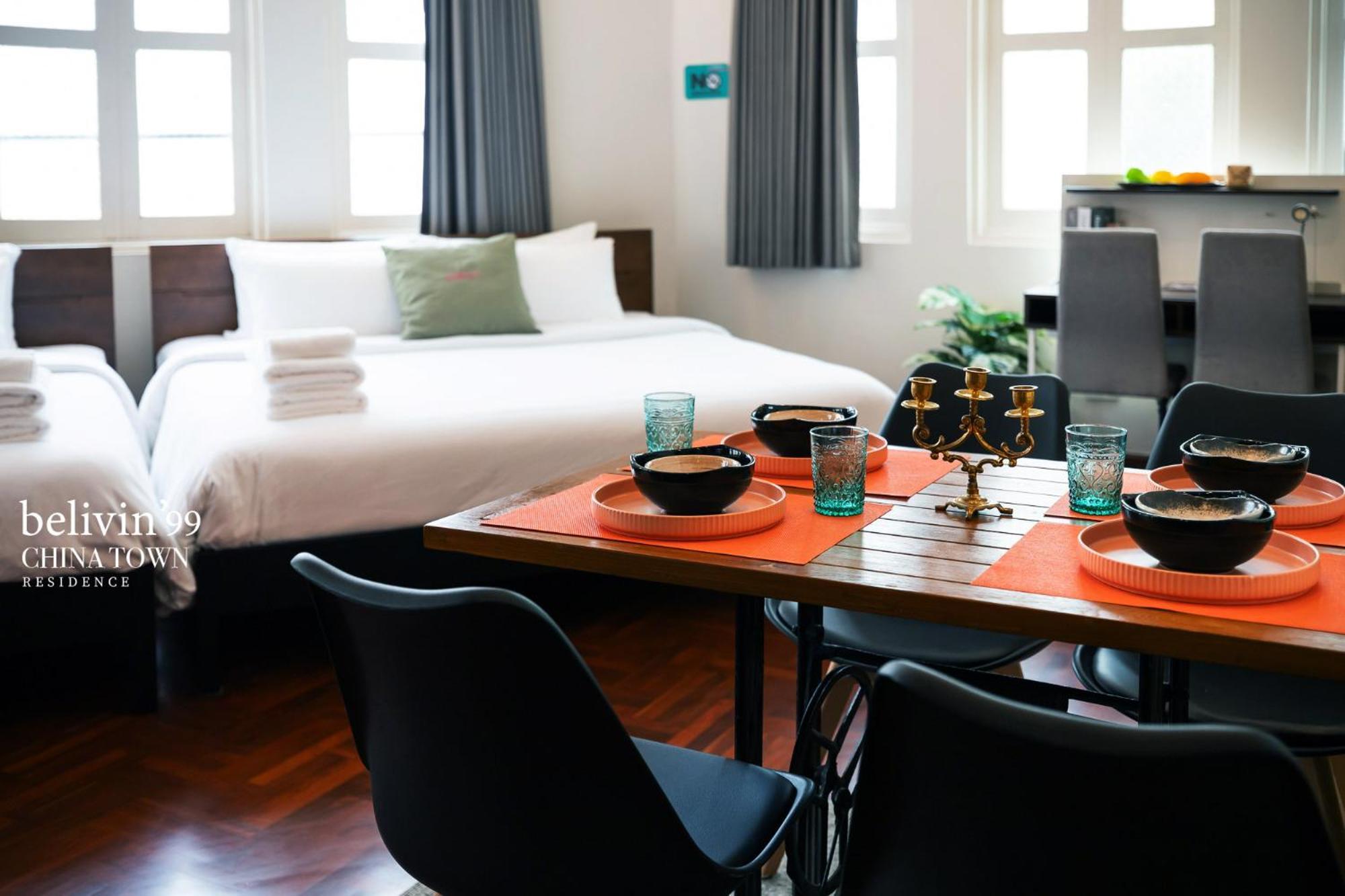Belivin99 Residence Chinatown Bangkok Bagian luar foto