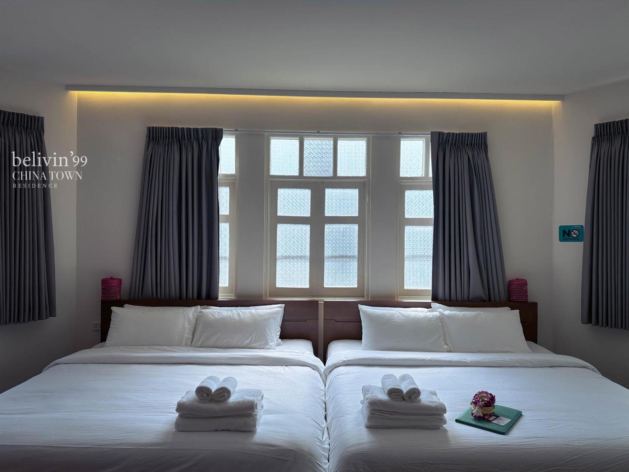 Belivin99 Residence Chinatown Bangkok Bagian luar foto