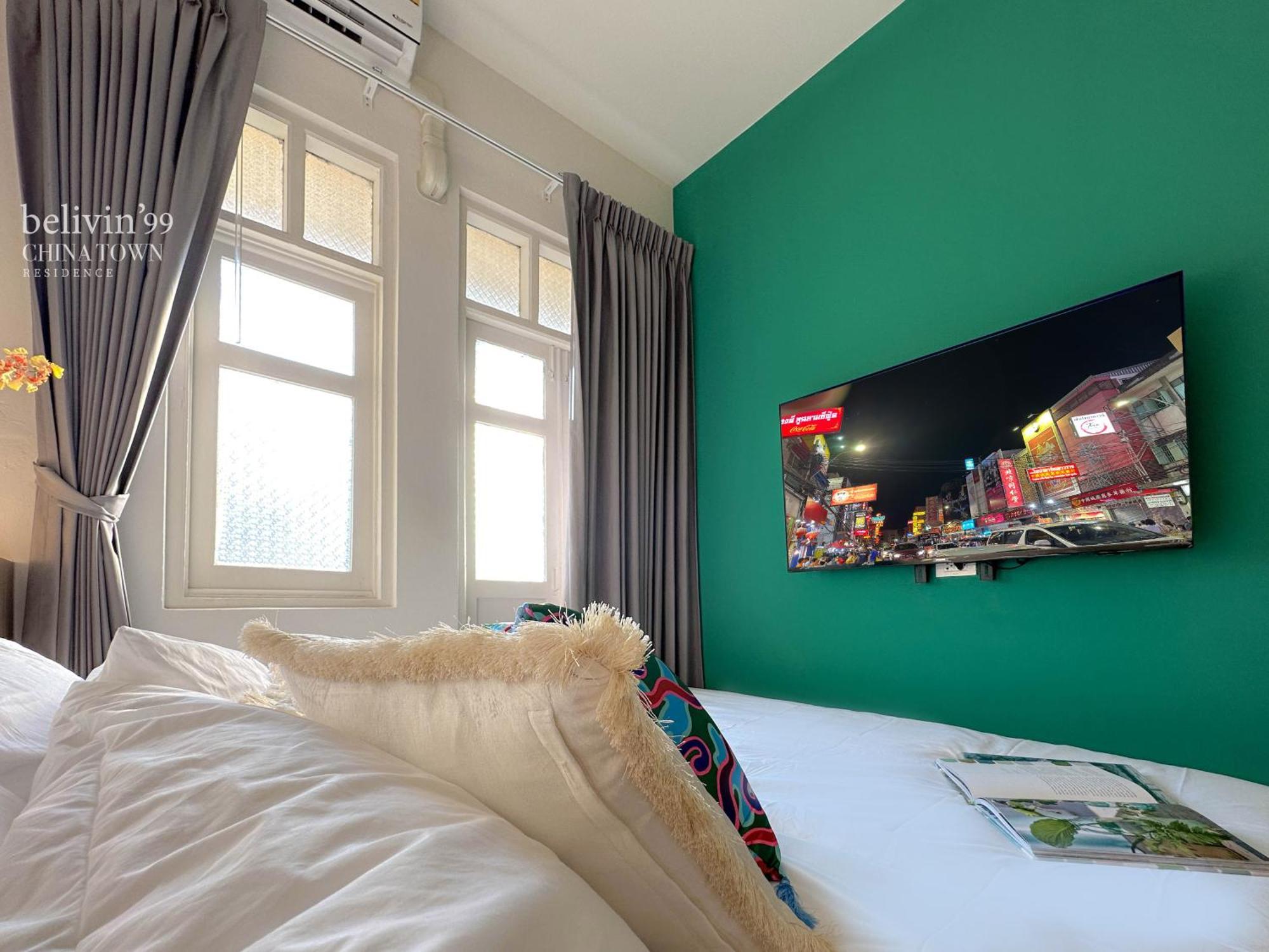 Belivin99 Residence Chinatown Bangkok Bagian luar foto