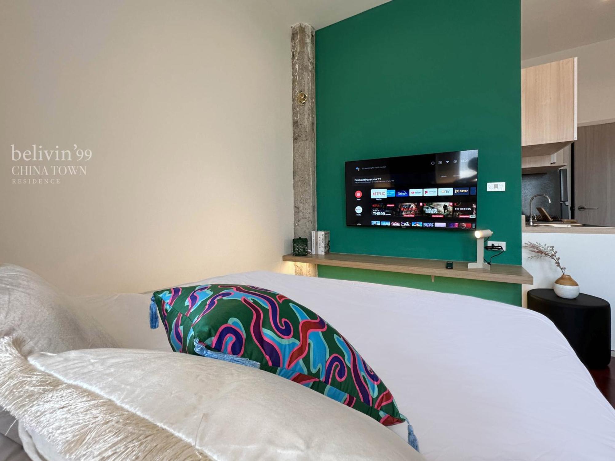 Belivin99 Residence Chinatown Bangkok Ruang foto