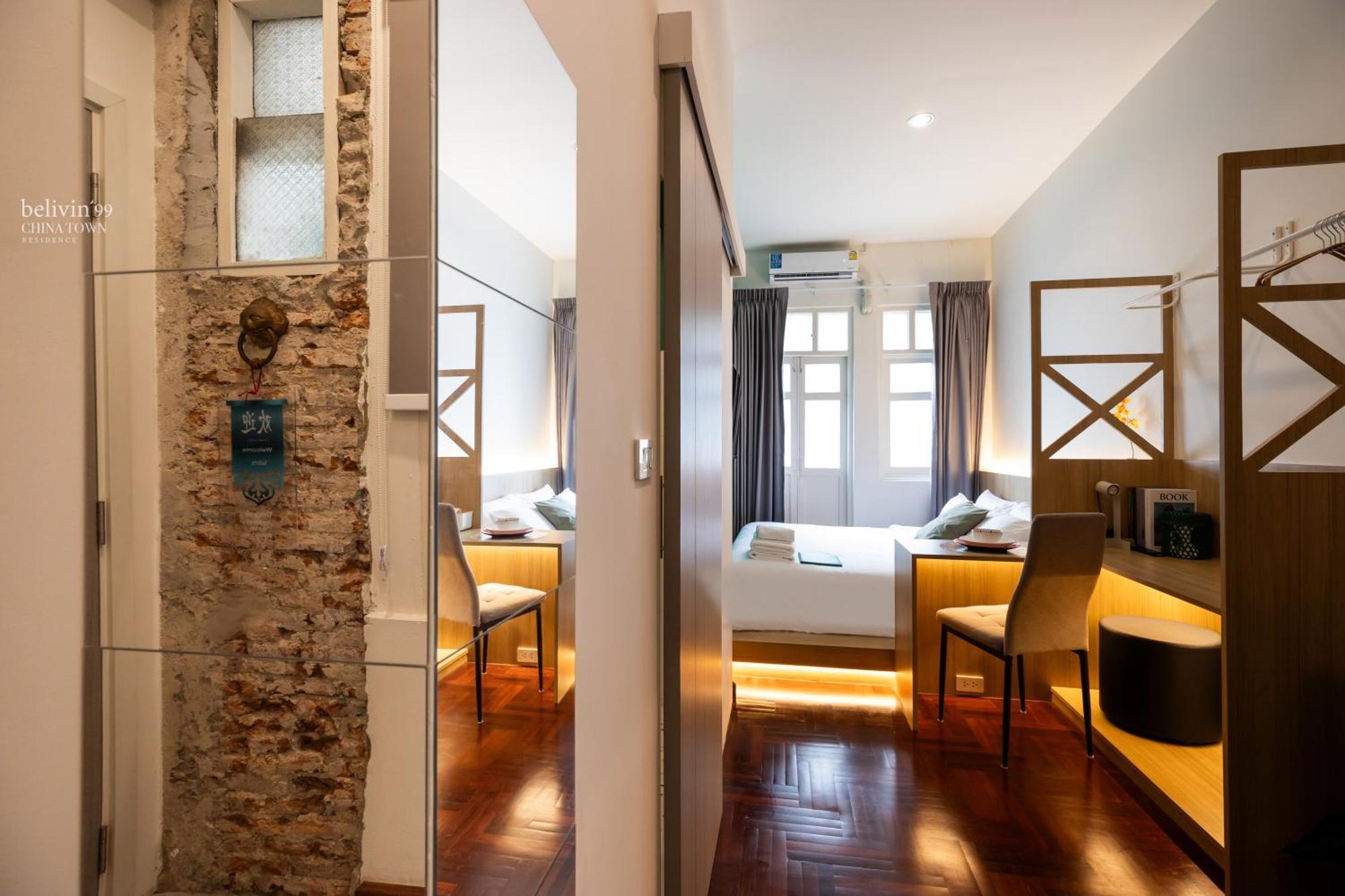 Belivin99 Residence Chinatown Bangkok Ruang foto